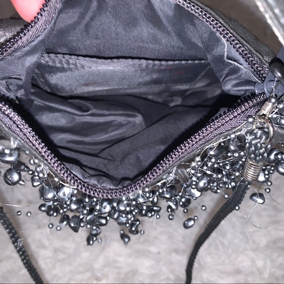 Unique Vintage Small grey Purse - Picture 3 of 5